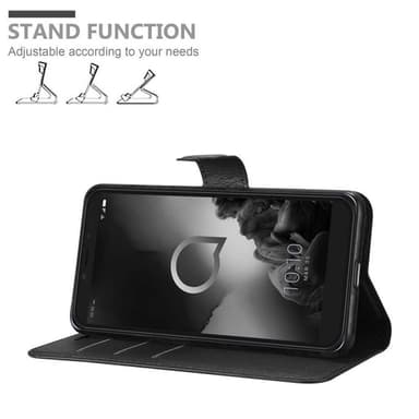 Alcatel 1S 2019 Pungetui Cover Case (Sort)