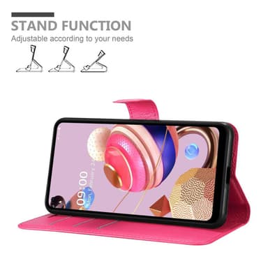 LG K51S Pungetui Cover Case (Lyserød)