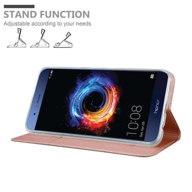 Honor 8 PRO Cover Etui Case (Lyserød)