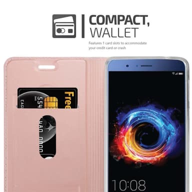 Honor 8 PRO Cover Etui Case (Lyserød)