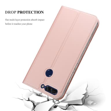 Honor 8 PRO Cover Etui Case (Lyserød)