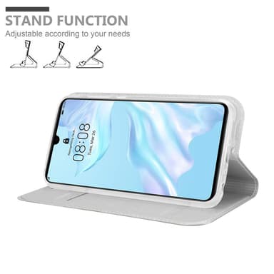 Huawei P30 Cover Etui Case (Sølv)