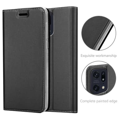 Oppo FIND X5 PRO Cover Etui Case (Sort)