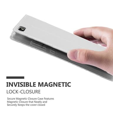 Huawei P8 LITE 2015 Cover Etui Case (Sølv)