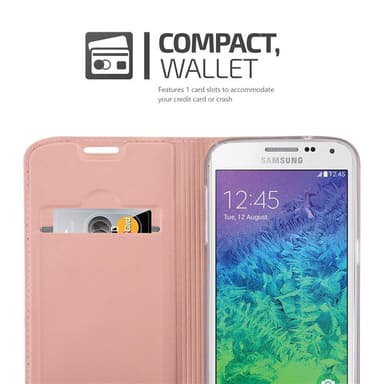 Samsung Galaxy ALPHA Cover Etui Case (Lyserød)