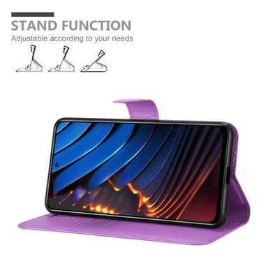Xiaomi POCO X3 GT Pungetui Cover Case (Lilla)