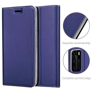 Huawei P40 Cover Etui Case (Blå)