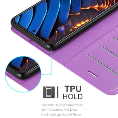 Xiaomi POCO X3 GT Pungetui Cover Case (Lilla)