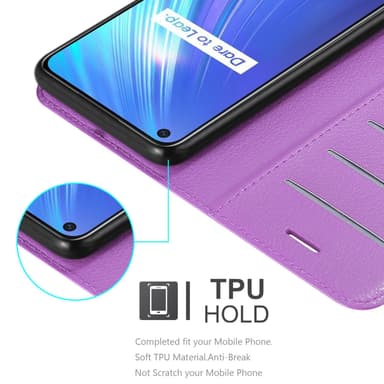 Realme 6 4G / 6s Pungetui Cover Case (Lilla)