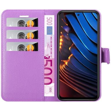 Xiaomi POCO X3 GT Pungetui Cover Case (Lilla)