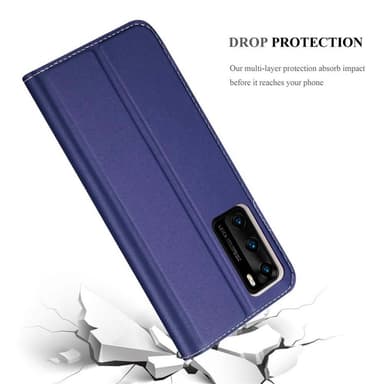 Huawei P40 Cover Etui Case (Blå)