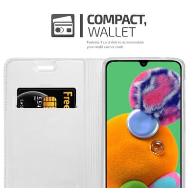 Samsung Galaxy A90 5G Cover Etui Case (Sølv)