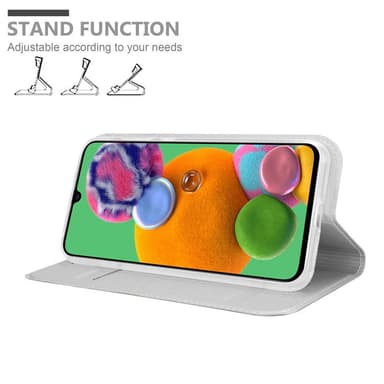 Samsung Galaxy A90 5G Cover Etui Case (Sølv)