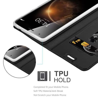 Huawei ASCEND G7 PLUS / G8 / GX8 Cover Etui Case (Sort)