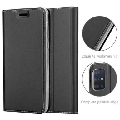 Samsung Galaxy A51 4G / M40s Cover Etui Case (Sort)