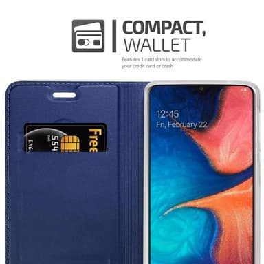 Samsung Galaxy A10e / A20e Cover Etui Case (Blå)