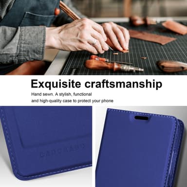 Samsung Galaxy S22 ULTRA Cover Etui Case (Blå)