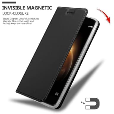 Huawei ASCEND G7 PLUS / G8 / GX8 Cover Etui Case (Sort)