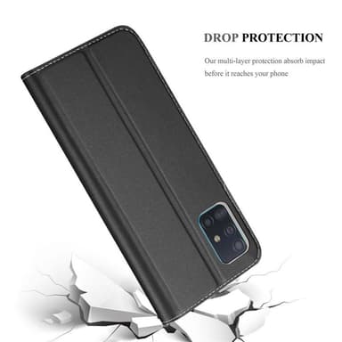 Samsung Galaxy A51 4G / M40s Cover Etui Case (Sort)