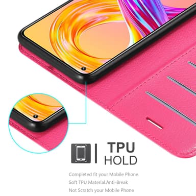Realme 8 4G / 8 PRO Pungetui Cover Case (Lyserød)