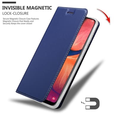 Samsung Galaxy A10e / A20e Cover Etui Case (Blå)