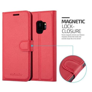 Samsung Galaxy S9 Pungetui Cover Case (Rød)