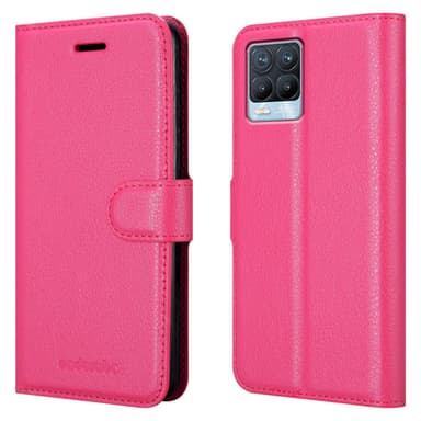 Realme 8 4G / 8 PRO Pungetui Cover Case (Lyserød)