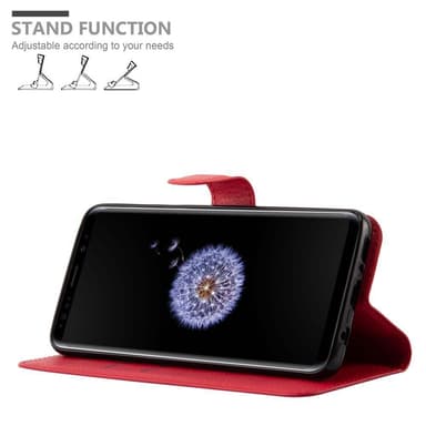 Samsung Galaxy S9 Pungetui Cover Case (Rød)