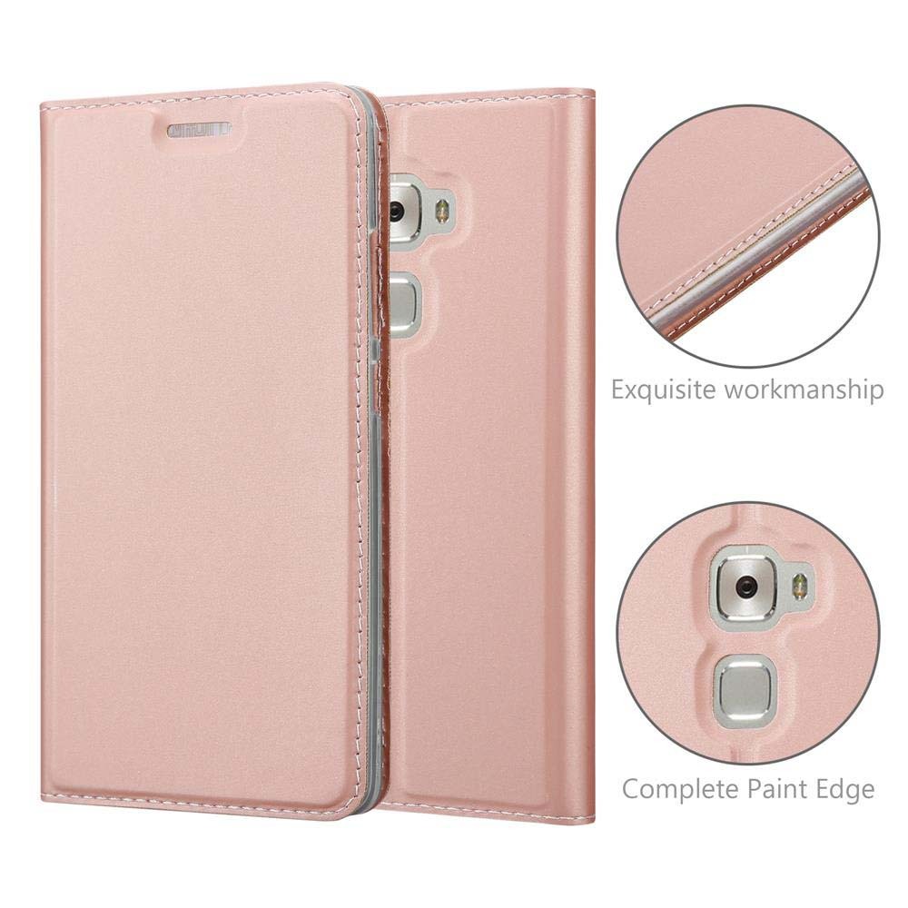 Huawei MATE S Cover Etui Case (Lyserød)