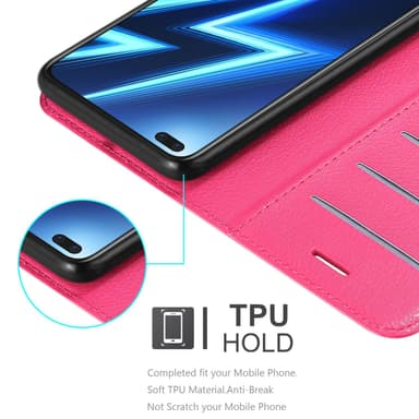 Realme 6 PRO Pungetui Cover Case (Lyserød)
