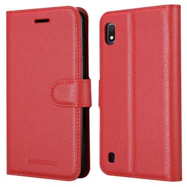 Samsung Galaxy A10 / M10 Pungetui Cover Case (Rød)