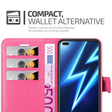 Realme 6 PRO Pungetui Cover Case (Lyserød)