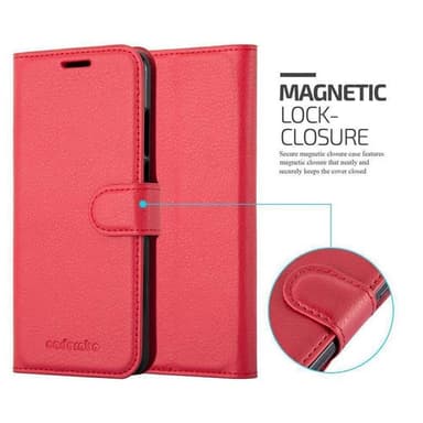 Huawei P20 Pungetui Cover Case (Rød)