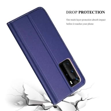 Huawei P40 PRO / P40 PRO+ Cover Etui Case (Blå)