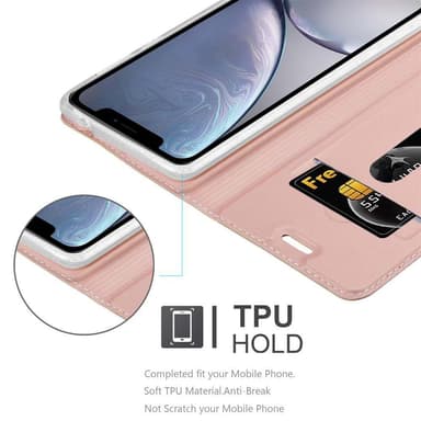 iPhone XS MAX Cover Etui Case (Lyserød)