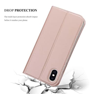 iPhone XS MAX Cover Etui Case (Lyserød)
