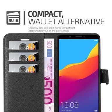 Honor 7C / Huawei Y7 2018 Pungetui Cover Case (Sort)