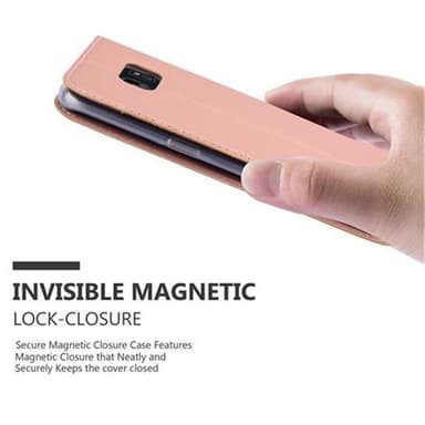 Samsung Galaxy S7 EDGE Cover Etui Case (Lyserød)