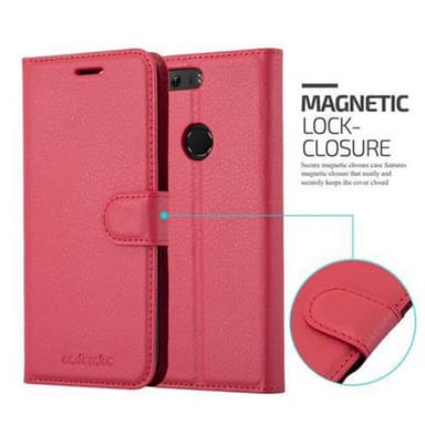 Honor 8 / 8 PREMIUM Pungetui Cover Case (Rød)