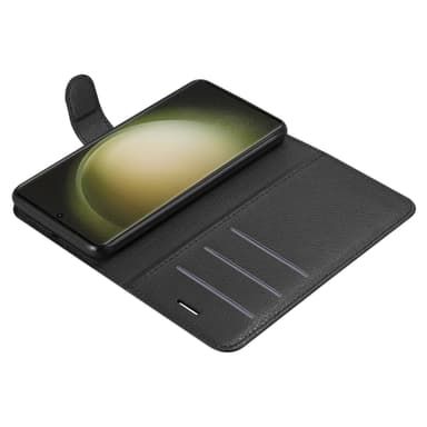 Samsung Galaxy S23 ULTRA Pungetui Cover Case (Sort)