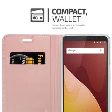WIKO VIEW PRIME Cover Etui Case (Lyserød)