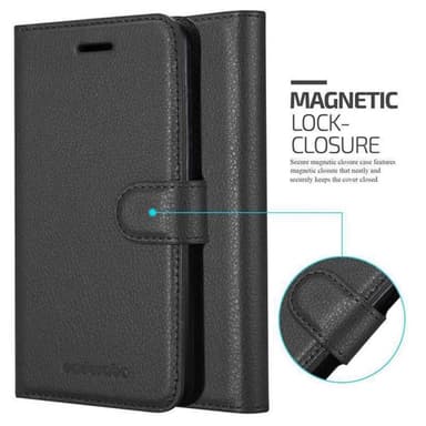 Samsung Galaxy J6 PLUS Pungetui Cover Case (Sort)
