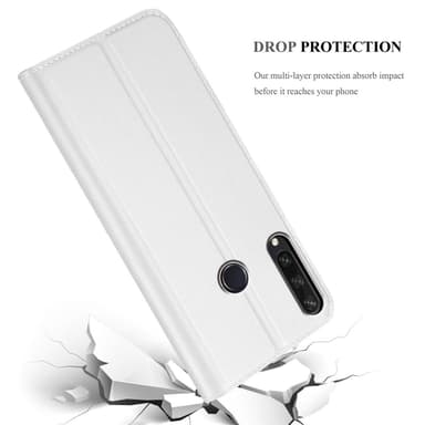 Huawei Y6P Cover Etui Case (Sølv)