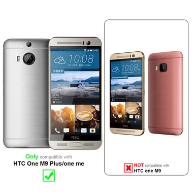 HTC ONE M9 PLUS / ONE ME Pungetui Cover Case (Sort)