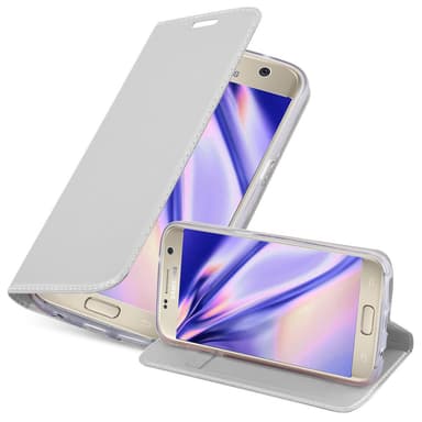 Samsung Galaxy S7 Cover Etui Case (Sølv)