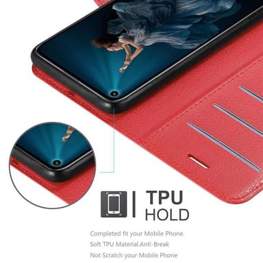 Honor 20 PRO Pungetui Cover Case (Rød)