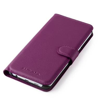 Samsung Galaxy S6 EDGE Pungetui Cover Case (Lilla)