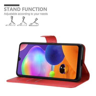 Samsung Galaxy A31 Pungetui Cover Case (Rød)