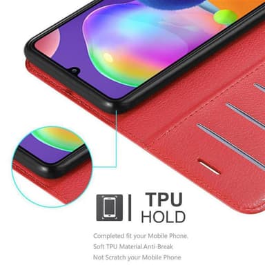 Samsung Galaxy A31 Pungetui Cover Case (Rød)