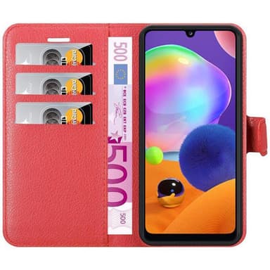 Samsung Galaxy A31 Pungetui Cover Case (Rød)